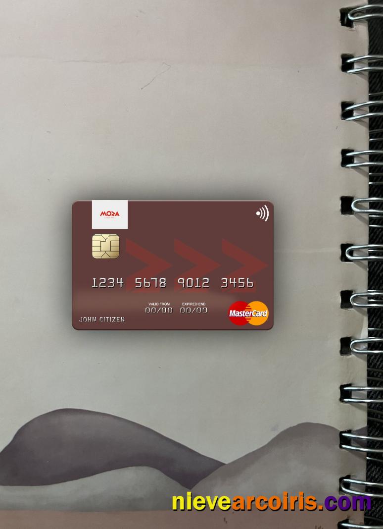 Mozambique Banco Moza mastercard photolook